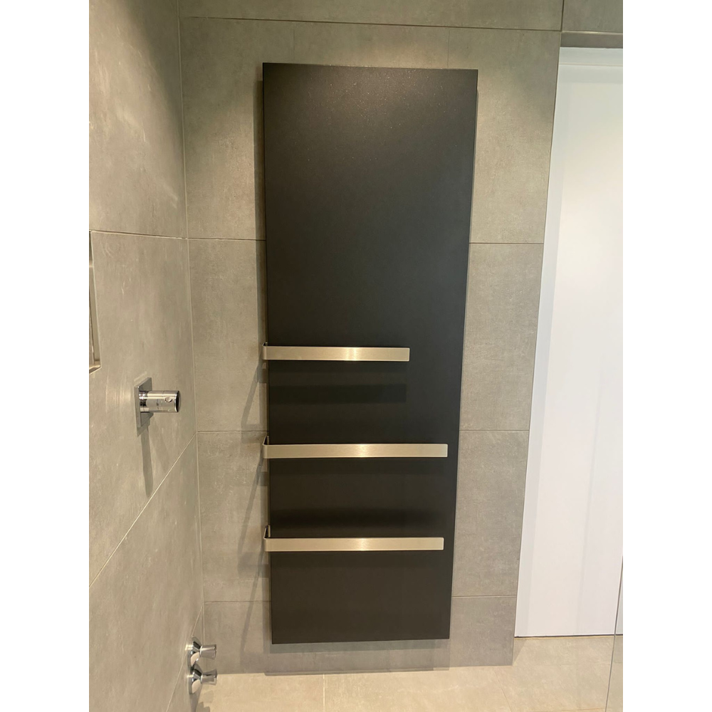 Welltherm Bathroom Heater Metal Antracita