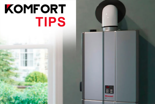 Komfort Tips: Calentador de agua sin modulación con tiro natural vs calentador modulante con tiro forzado