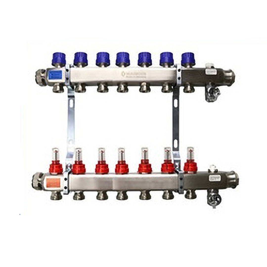 Manifold de acero inoxidable 1"  Maincor