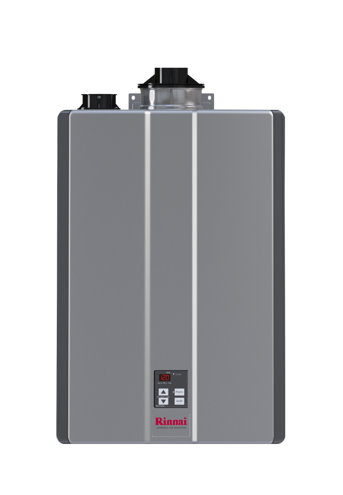 Calentador de agua residencial Serie SENSEI Super High Efficiency Plus de Rinnai.