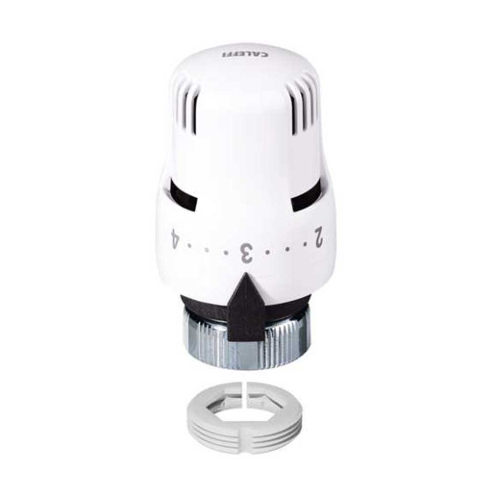 Mando termostático para válvulas radiadores Blanco Caleffi - komfort.market