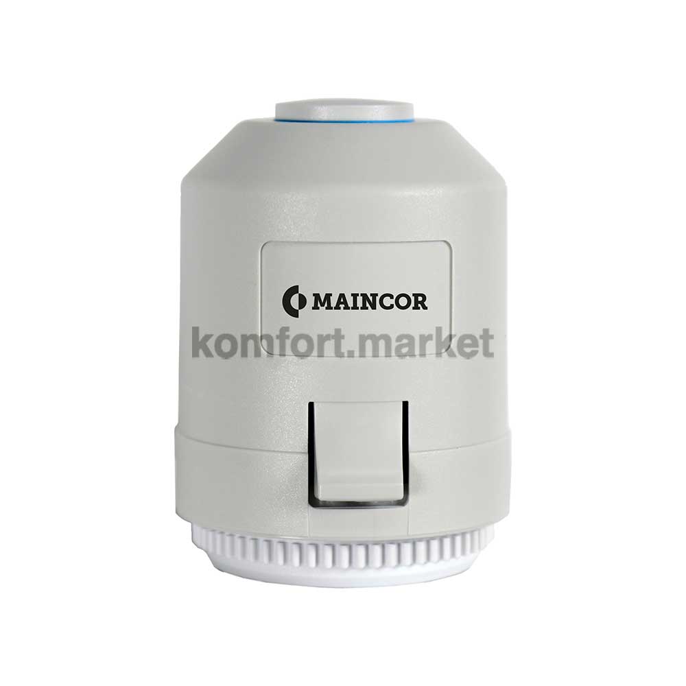 Actuador electrotérmico para manifold de acero inoxidable (Cabezal) Maincor - komfort.market