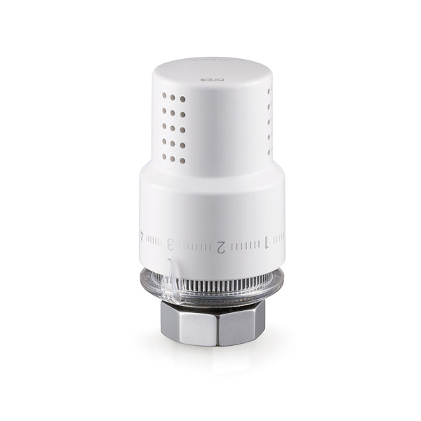 Cabezal termostático con sensor de líquido Aria blanco SR Rubinetterie - komfort.market